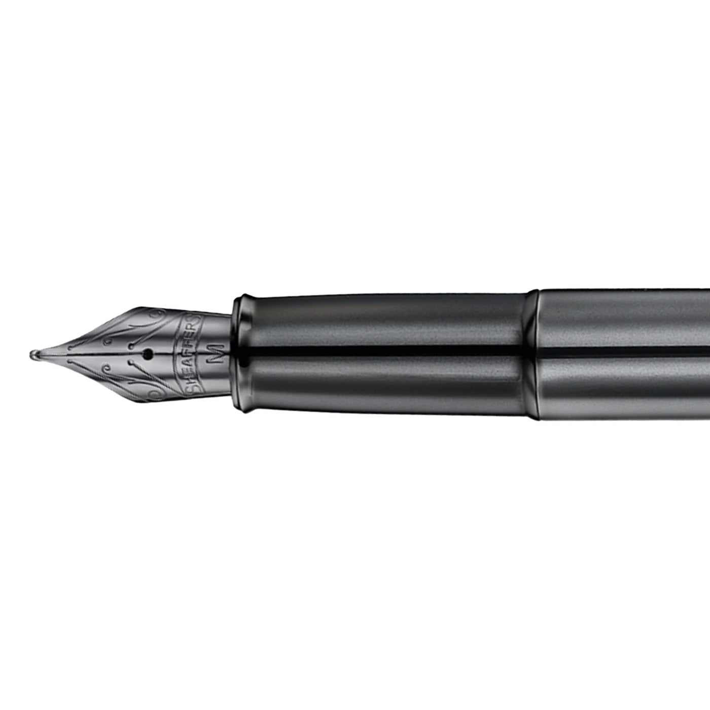 Sheaffer 100 Ionic Fountain Pen - Gunmetal Grey PVD 7