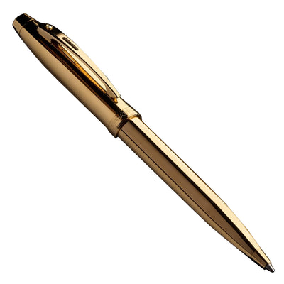 Sheaffer 100 PVD Gold with Diamond Embellishment Ball Pen 2