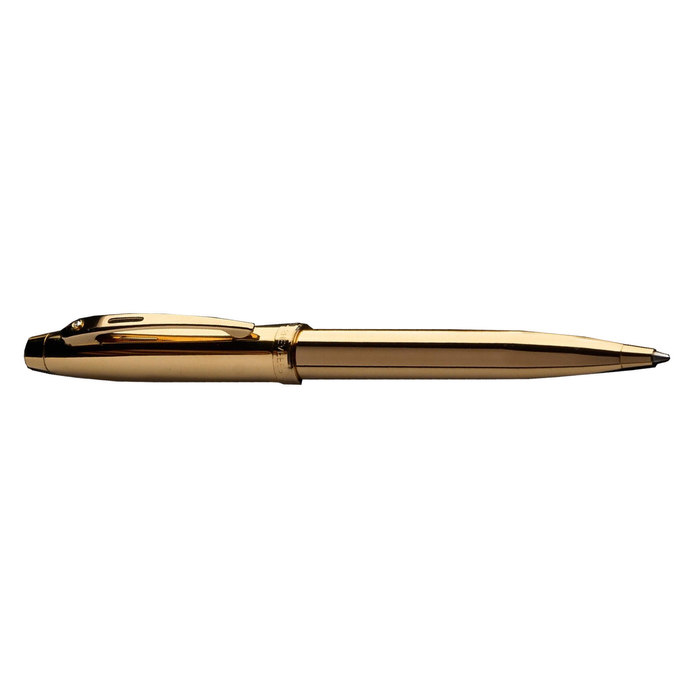 Sheaffer 100 PVD Gold with Diamond Embellishment Ball Pen 3