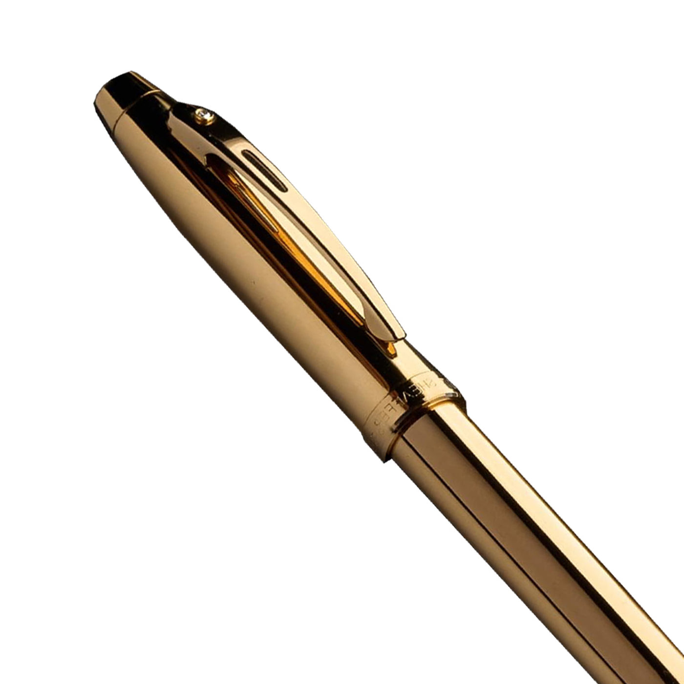 Sheaffer 100 PVD Gold with Diamond Embellishment Ball Pen 5