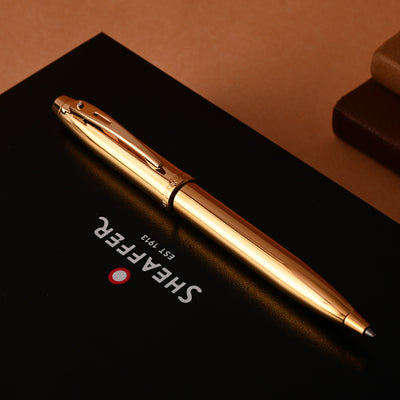 Sheaffer 100 PVD Gold with Diamond Embellishment Ball Pen 6