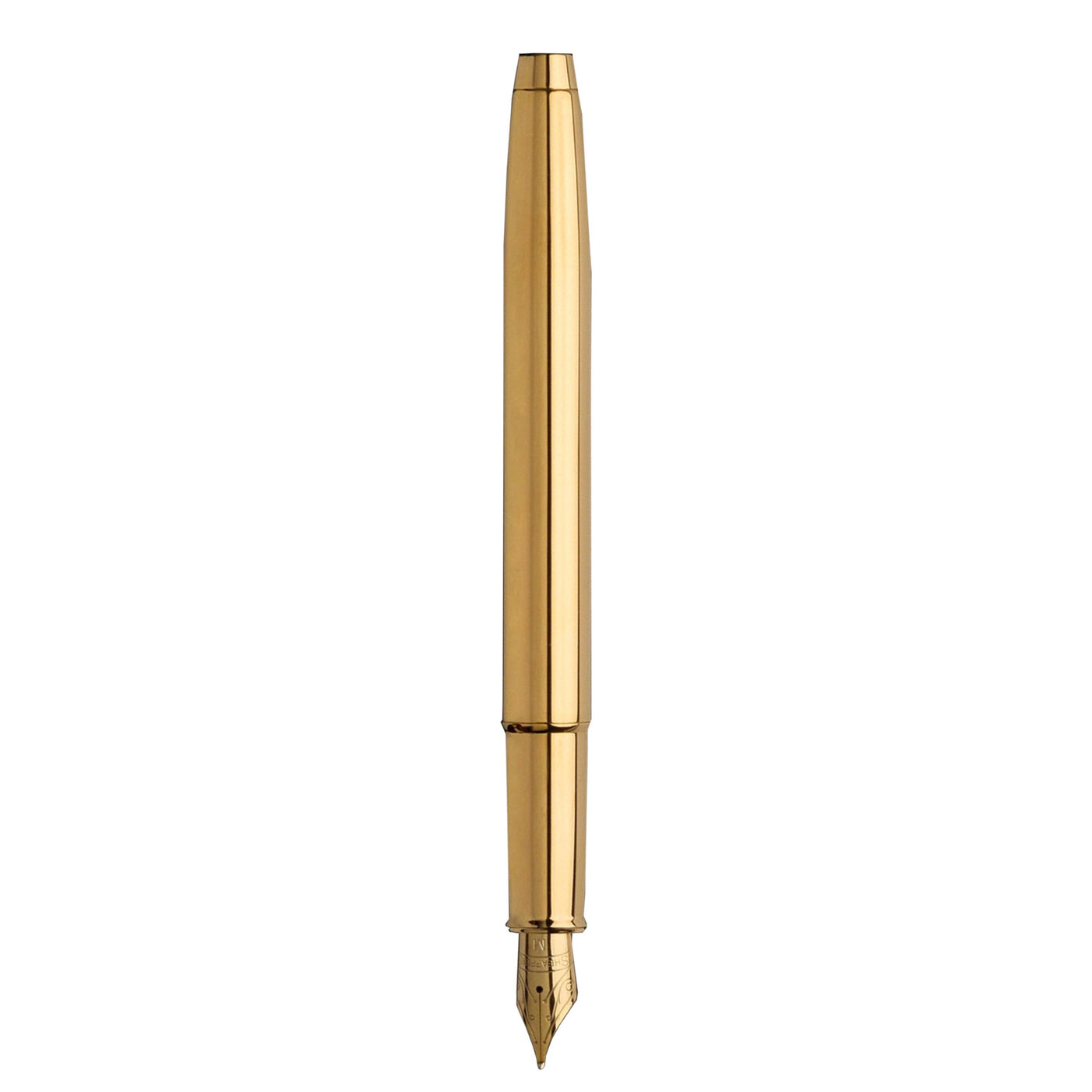 Sheaffer 100 PVD Gold with Diamond Embellishment Fountain Pen 2