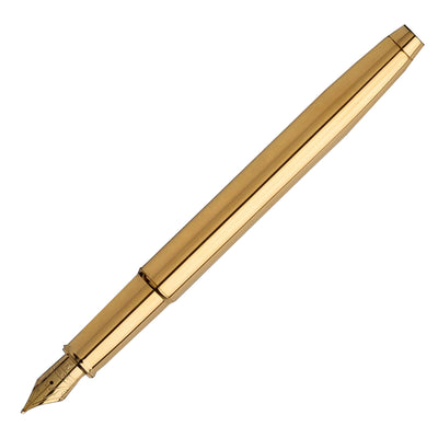 Sheaffer 100 PVD Gold with Diamond Embellishment Fountain Pen 3