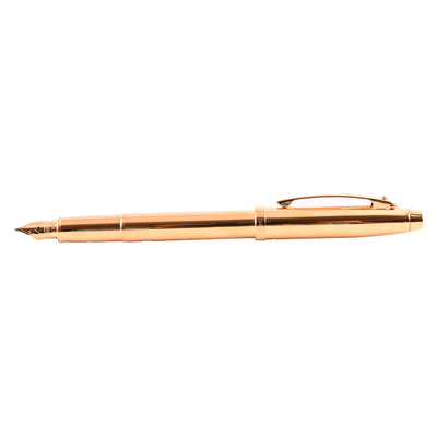 Sheaffer 100 PVD Gold with Diamond Embellishment Fountain Pen 7