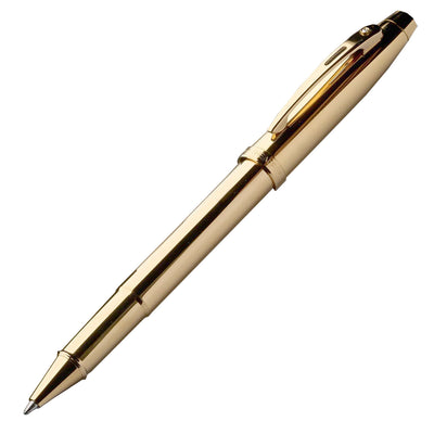 Sheaffer 100 PVD Gold with Diamond Embellishment Roller Ball Pen 1