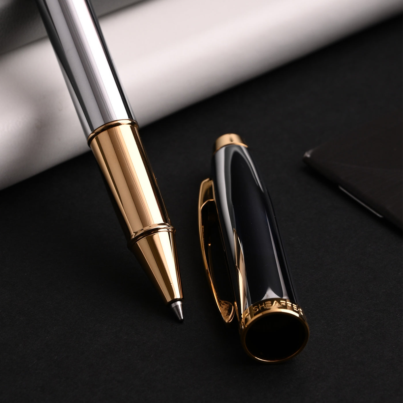 Sheaffer 100 Roller Ball Pen - Chrome GT 8