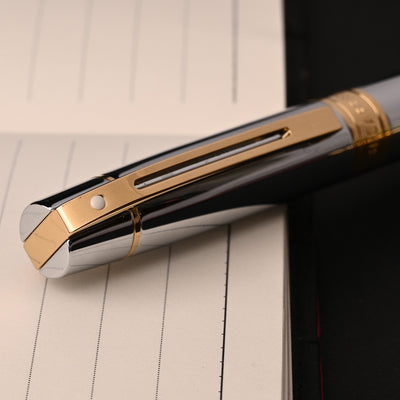 Sheaffer 300 Fountain Pen - Bright Chrome GT 10