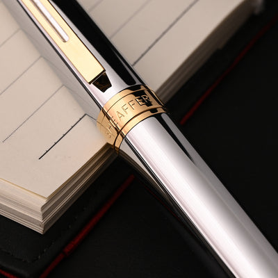 Sheaffer 300 Fountain Pen - Bright Chrome GT 11