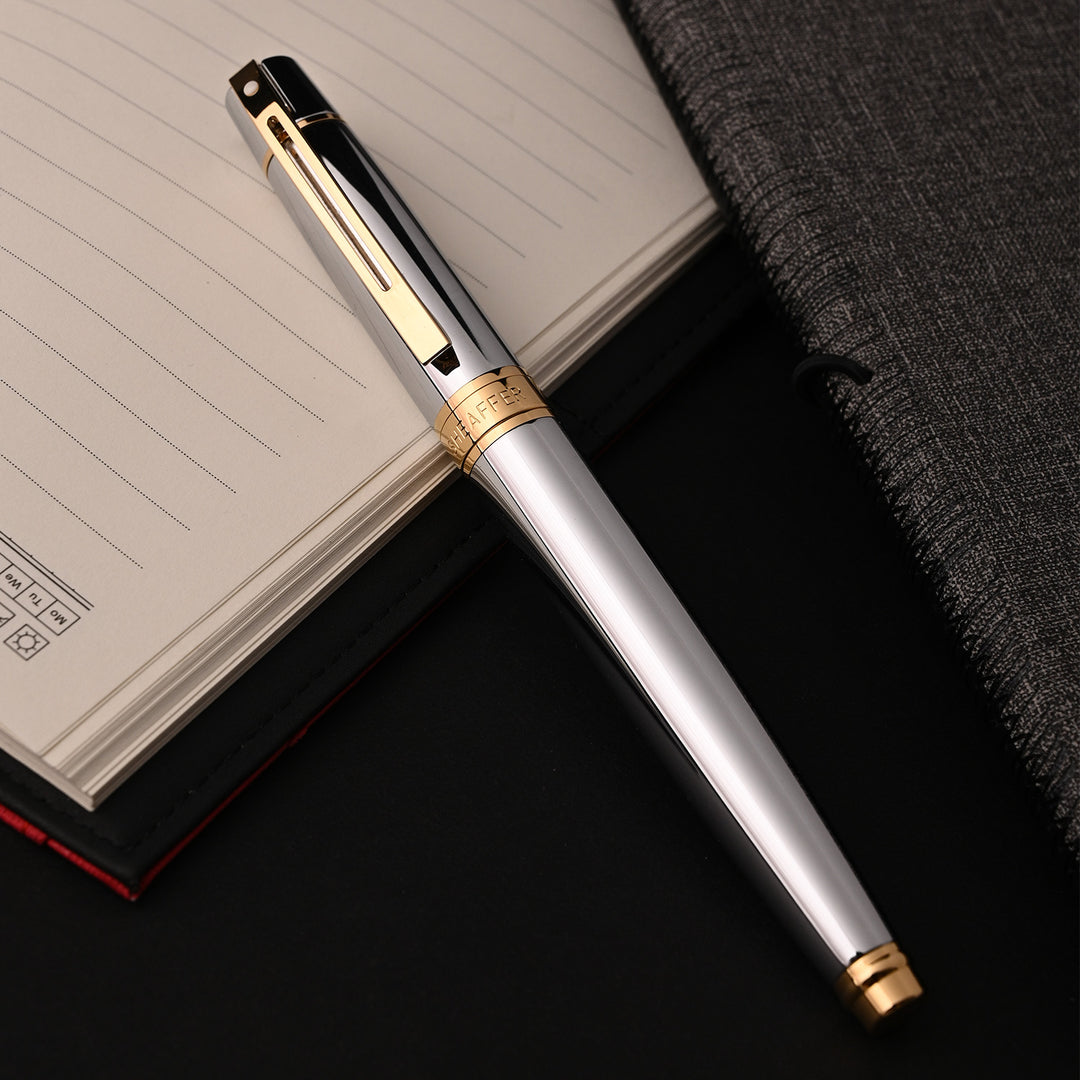 Buy Sheaffer 300 Fountain Pen - Chrome GT Online at Makoba - Sheaffer