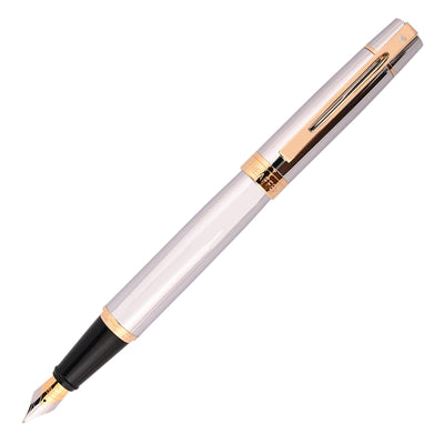 Sheaffer 300 Fountain Pen - Bright Chrome GT 3