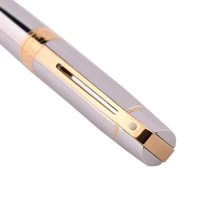 Sheaffer 300 Fountain Pen - Bright Chrome GT 4