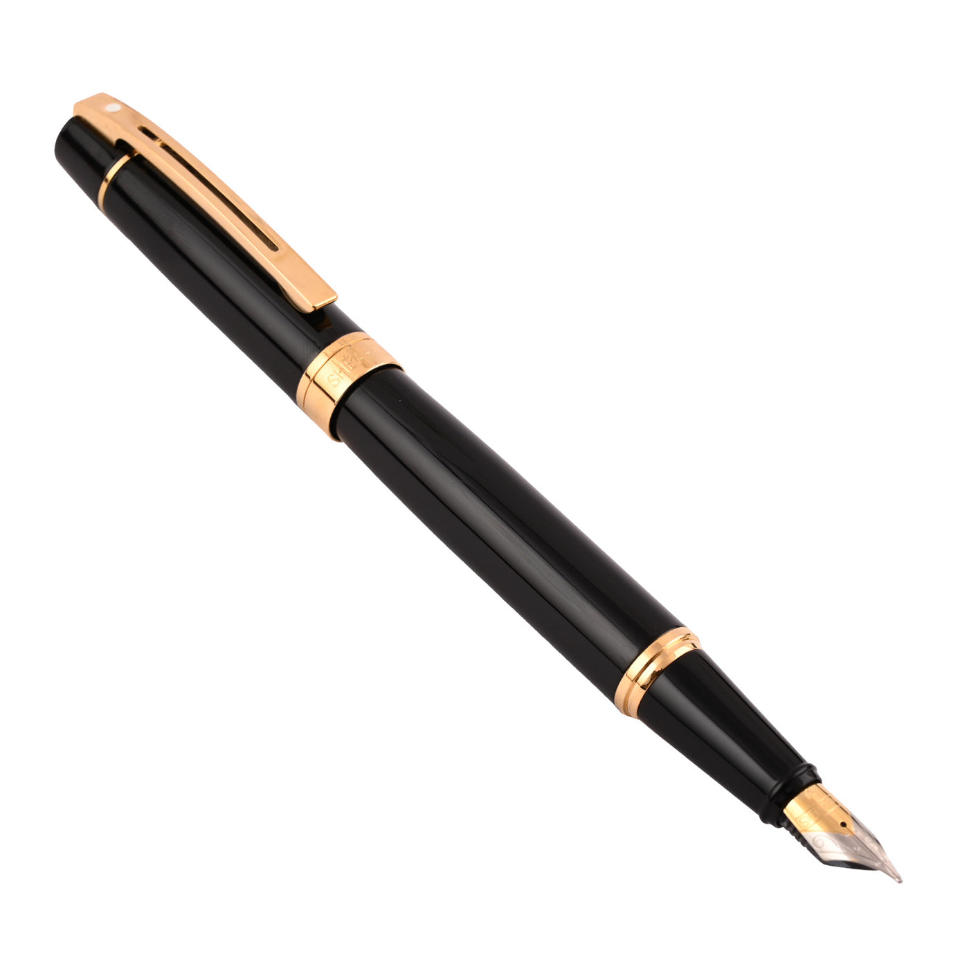  Sheaffer 300 Fountain Pen - Glossy Black GT 3