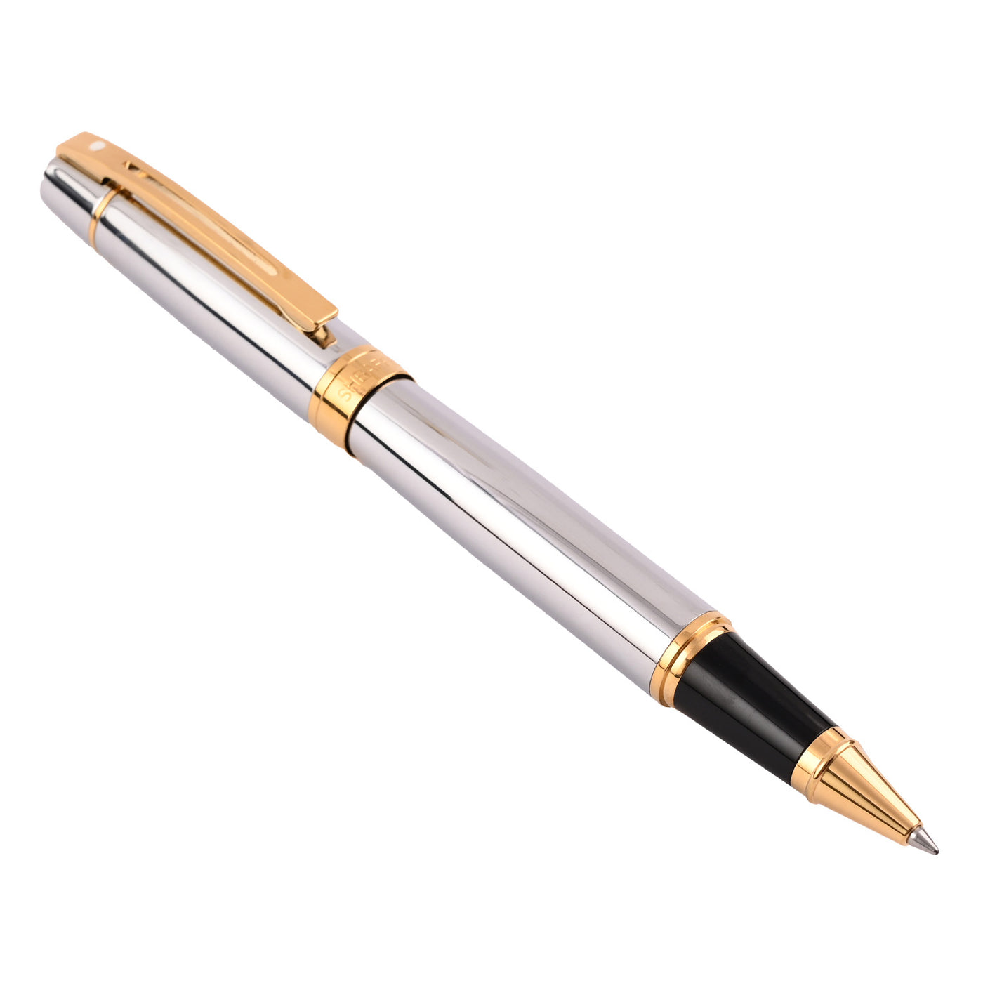 Sheaffer 300 Roller Ball Pen - Bright Chrome GT 3