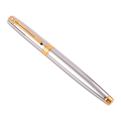 Sheaffer 300 Roller Ball Pen - Bright Chrome GT 6