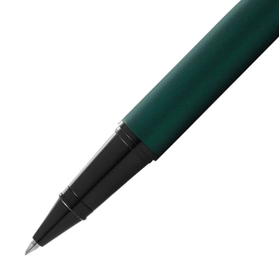 Sheaffer 300 Roller Ball Pen - Matte Green BT 2