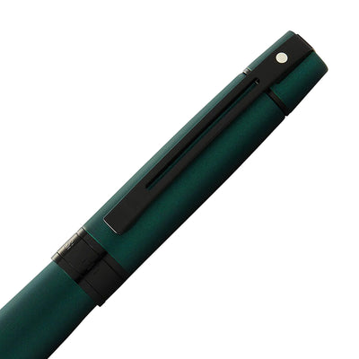 Sheaffer 300 Roller Ball Pen - Matte Green BT 3