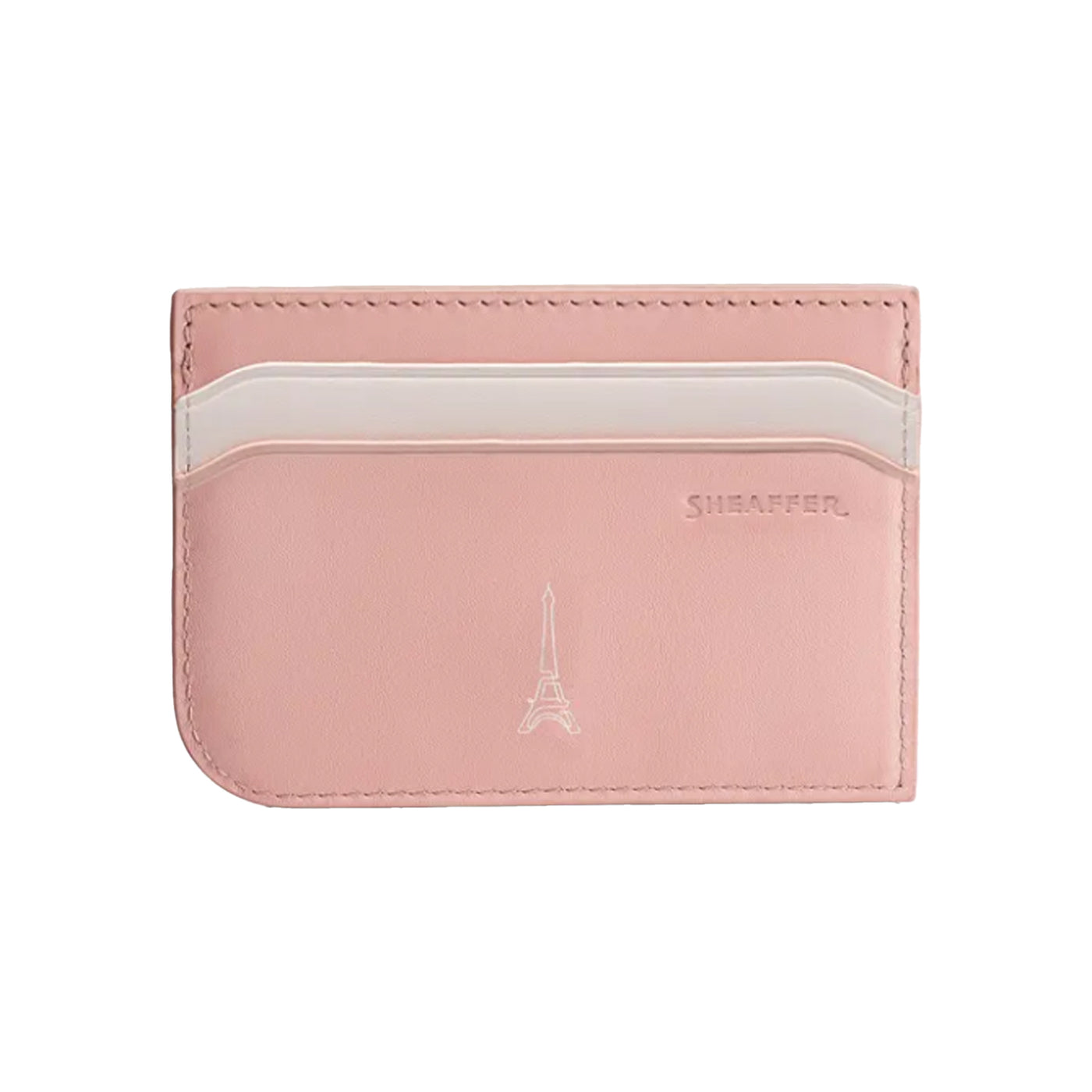Sheaffer 321 Emily in Paris Gift Set - Sentinel Pink Ball Pen with Dark Pink Credit Card Holder