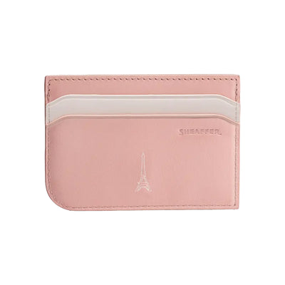 Sheaffer 321 Emily in Paris Gift Set - Sentinel Pink Ball Pen with Dark Pink Credit Card Holder