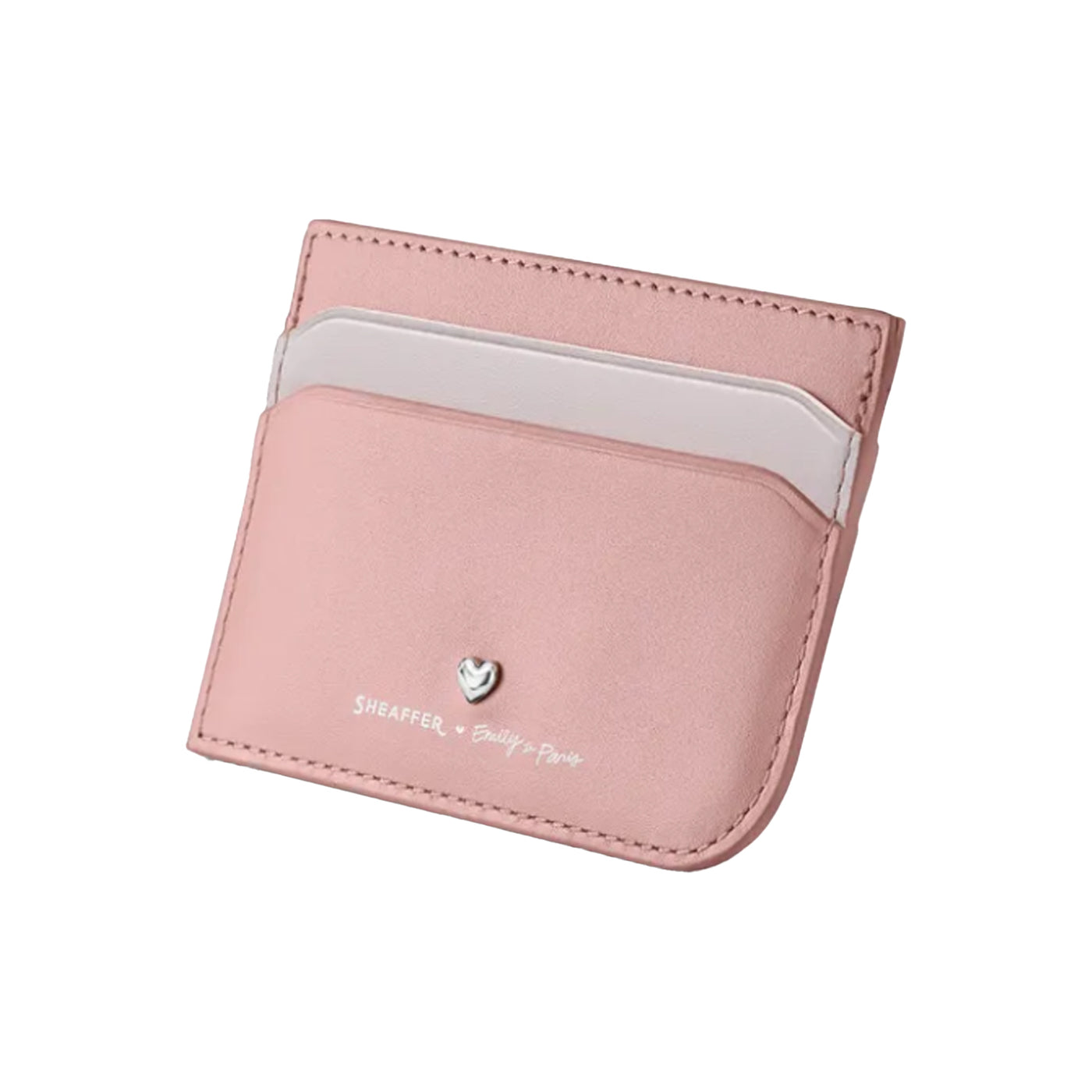 Sheaffer 321 Emily in Paris Gift Set - Sentinel Pink Ball Pen with Dark Pink Credit Card Holder