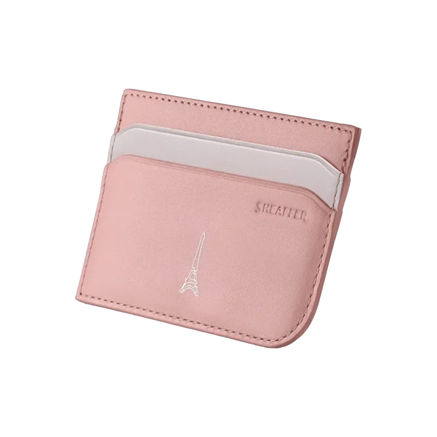 Sheaffer 321 Emily in Paris Gift Set - Sentinel Pink Ball Pen with Dark Pink Credit Card Holder