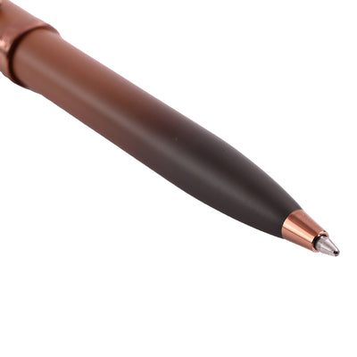 Sheaffer 9374 Gift Set - 100 Series Coffee Matte Brown Ball Pen with Brown Small Notebook