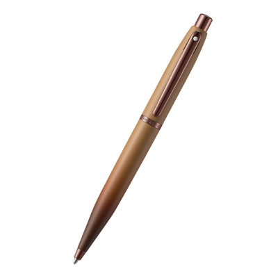 Sheaffer 9428 Gift Set - VFM Coffee Matte Brown Ball Pen with Brown Credit Card Holder