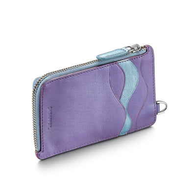 Sheaffer 9430 Gift Set - Expressions VFM Blue & Purple Pearlised Gradient Ball Pen with Credit Card Holder