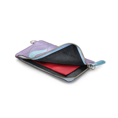 Sheaffer 9430 Gift Set - Expressions VFM Blue & Purple Pearlised Gradient Ball Pen with Credit Card Holder
