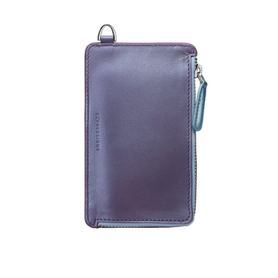 Sheaffer 9430 Gift Set - Expressions VFM Blue & Purple Pearlised Gradient Ball Pen with Credit Card Holder