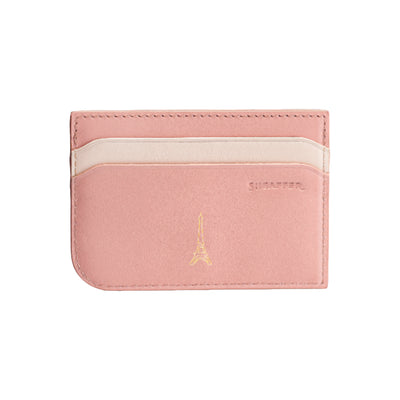 Sheaffer 9810 Emily in Paris Gift Set - Prelude Mini Pastel Pink Ball Pen with Dark Pink Credit Card Holder