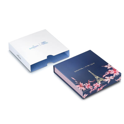 Sheaffer 9810 Emily in Paris Gift Set - Prelude Mini Pastel Pink Ball Pen with Dark Pink Credit Card Holder