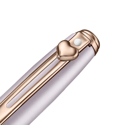 Sheaffer 9810 Emily in Paris Gift Set - Prelude Mini Pastel Pink Ball Pen with Dark Pink Credit Card Holder