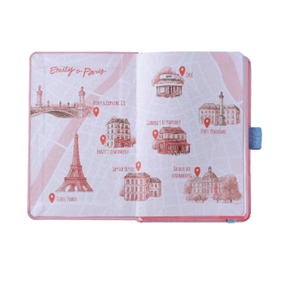Sheaffer 9810 Emily in Paris Gift Set - Prelude Mini Pastel Pink Ball Pen with Pink Small Notebook