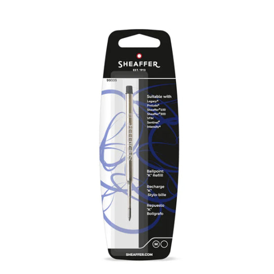 Sheaffer Ball Pen Refill "K" Style - Black - Medium