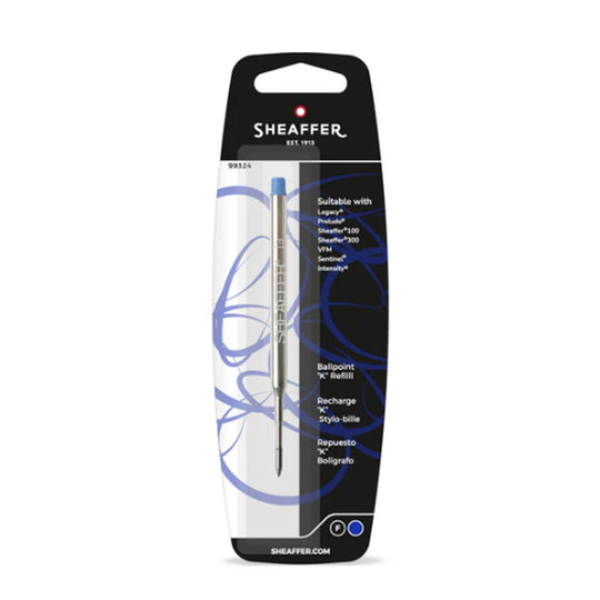 Sheaffer Ball Pen Refill "K" Style - Blue - Fine