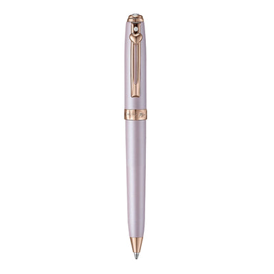Sheaffer Emily in Paris Prelude Mini Ball Pen with Heart Emblem & Swarovski Crystal - Pastel Pink RGT