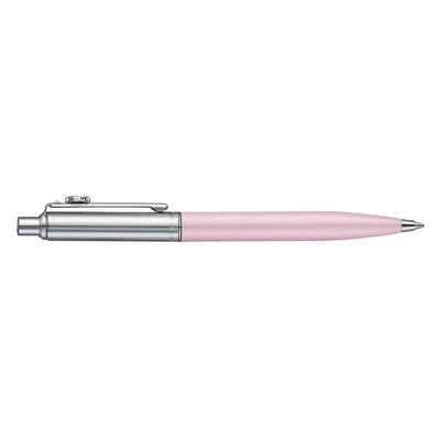 Sheaffer Emily in Paris Sentinel Ball Pen with Bow Shaped Clip Emblem - Matte Pink & Chrome