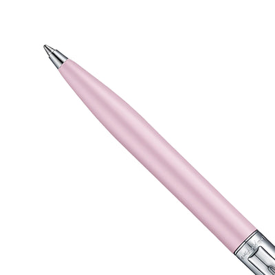 Sheaffer Emily in Paris Sentinel Ball Pen with Bow Shaped Clip Emblem - Matte Pink & Chrome