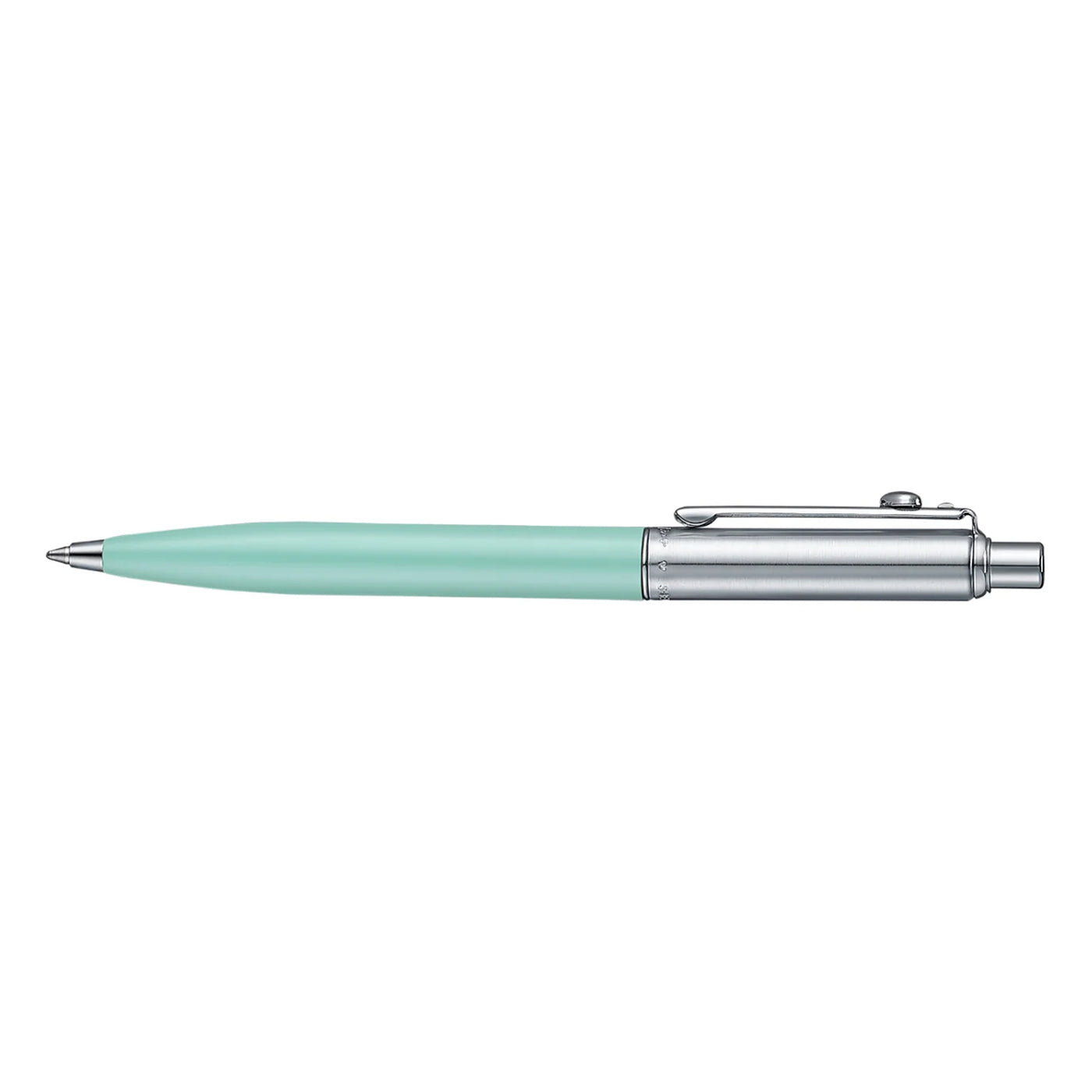 Sheaffer Emily in Paris Sentinel Ball Pen with Heart Emblem - Matte Gren & Chrome