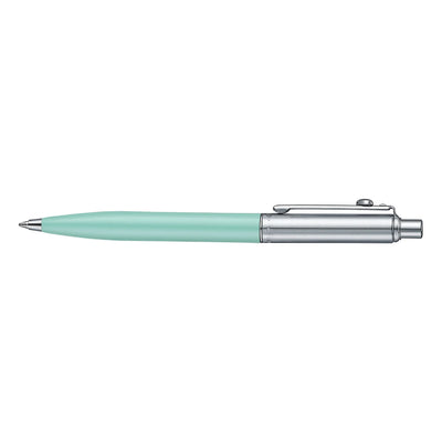 Sheaffer Emily in Paris Sentinel Ball Pen with Heart Emblem - Matte Gren & Chrome