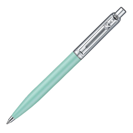Sheaffer Emily in Paris Sentinel Ball Pen with Heart Emblem - Matte Gren & Chrome