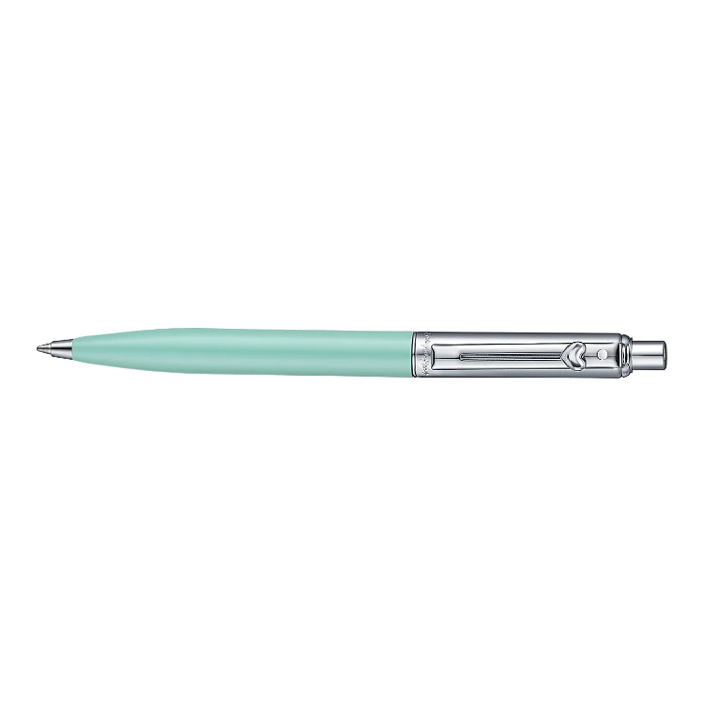 Sheaffer Emily in Paris Sentinel Ball Pen with Heart Emblem - Matte Gren & Chrome