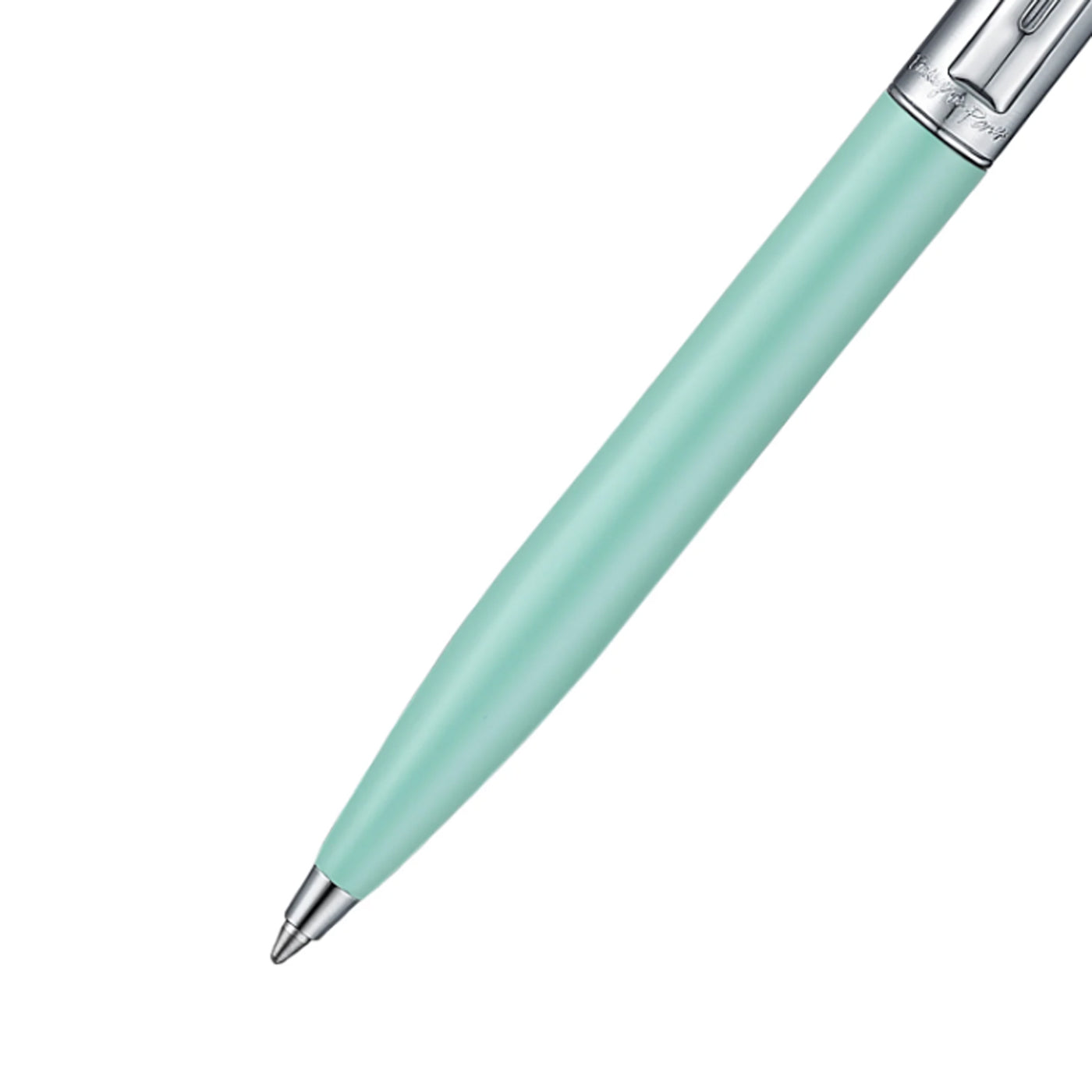 Sheaffer Emily in Paris Sentinel Ball Pen with Heart Emblem - Matte Gren & Chrome