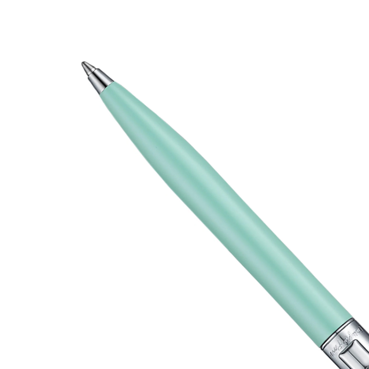 Sheaffer Emily in Paris Sentinel Ball Pen with Heart Emblem - Matte Gren & Chrome