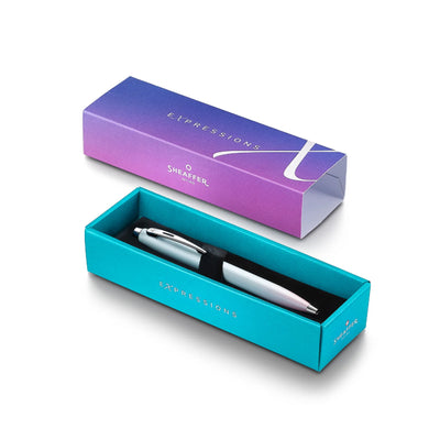 Sheaffer Expressions 100 Ball Pen - Blue & Pink Pearlised Gradient CT