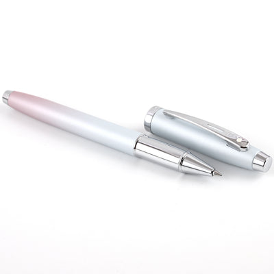 Sheaffer Expressions 100 Roller Ball Pen - Blue & Pink Pearlised Gradient CT 3