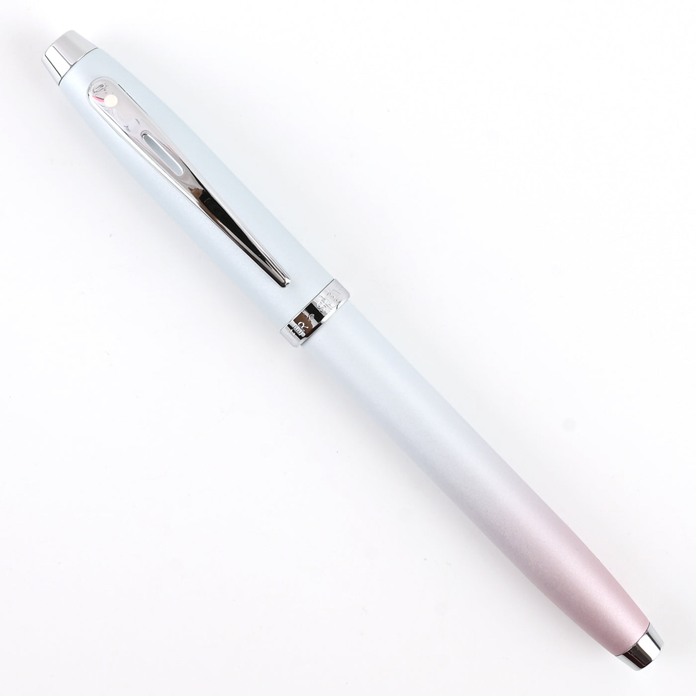 Sheaffer Expressions 100 Roller Ball Pen - Blue & Pink Pearlised Gradient CT 7