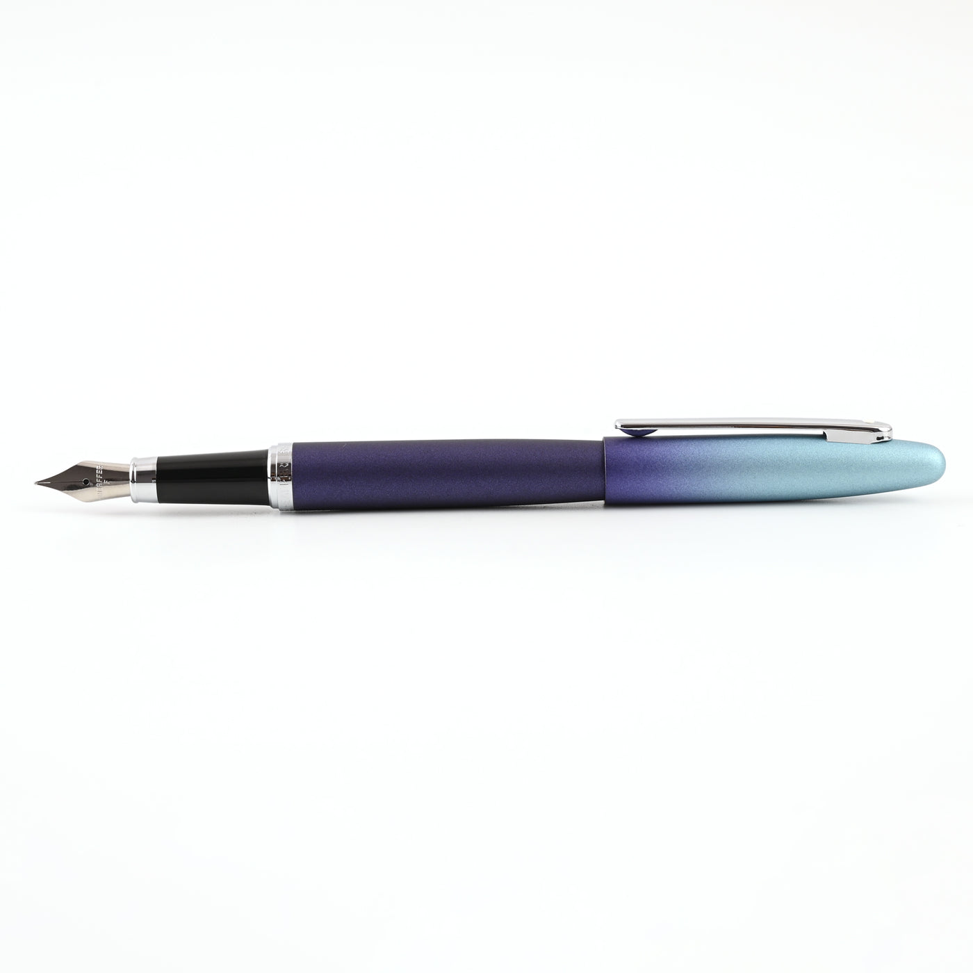 Sheaffer Expressions VFM Fountain Pen - Blue & Purple Pearlised Gradient CT 6