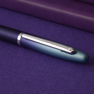 Sheaffer Expressions VFM Roller Ball Pen - Blue & Purple Pearlised Gradient CT 10