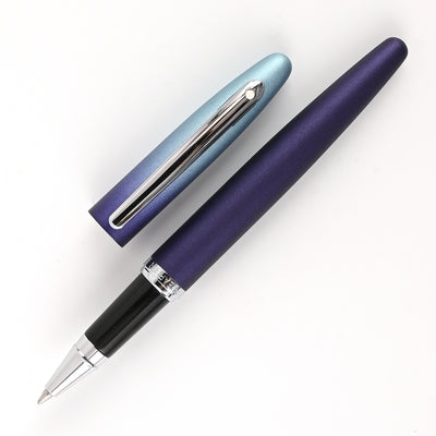 Sheaffer Expressions VFM Roller Ball Pen - Blue & Purple Pearlised Gradient CT 2